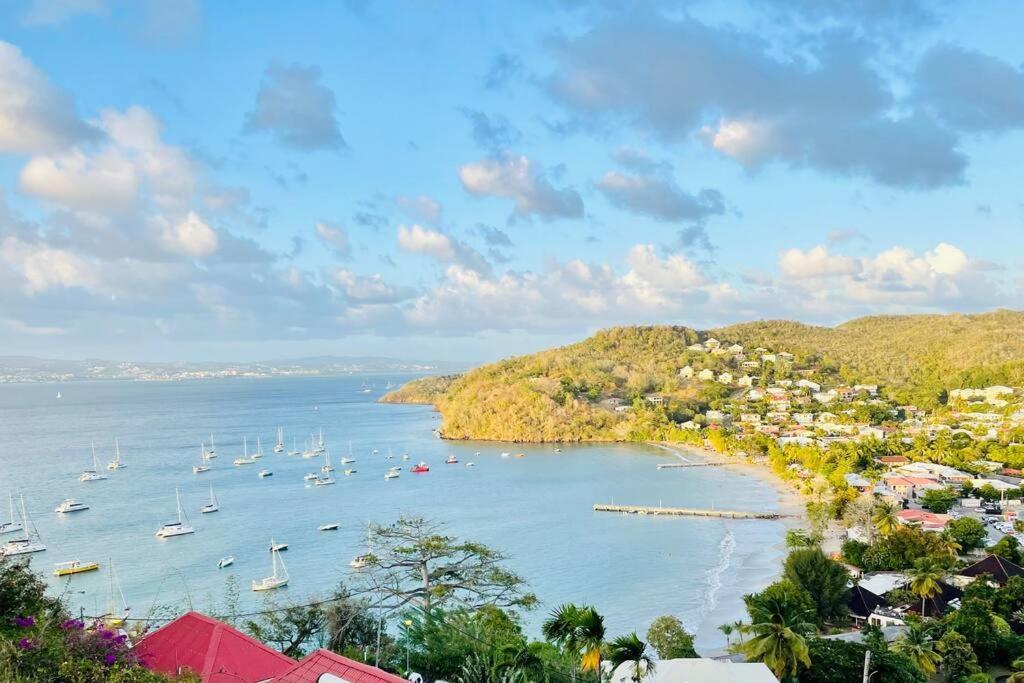 L'Amour A La Plage...Vue Mer Exceptionnelle ! Les Trois-Ilets Luaran gambar