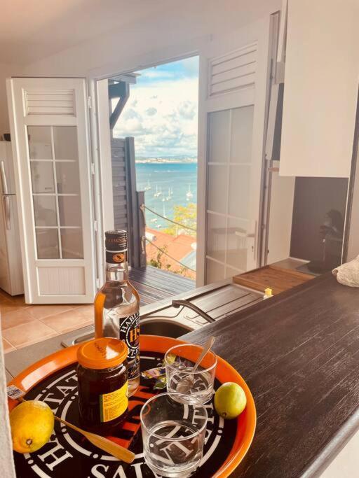 L'Amour A La Plage...Vue Mer Exceptionnelle ! Les Trois-Ilets Luaran gambar